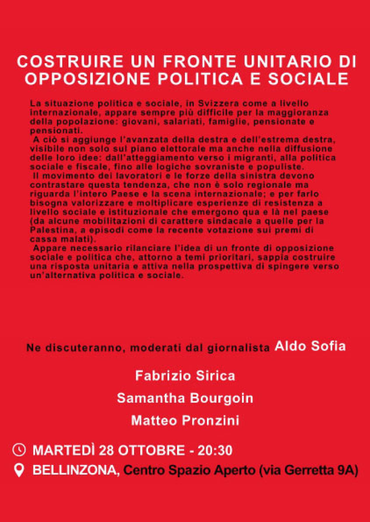 MPS - Fronte unitario