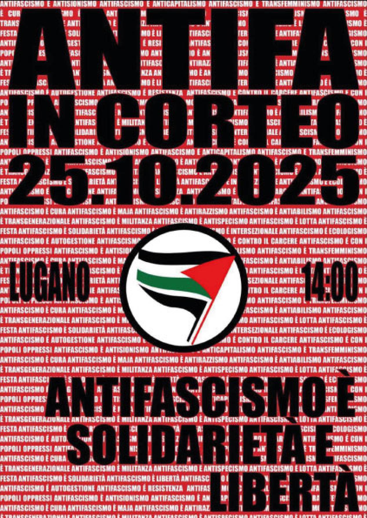 ANTIFA IN CORTEO