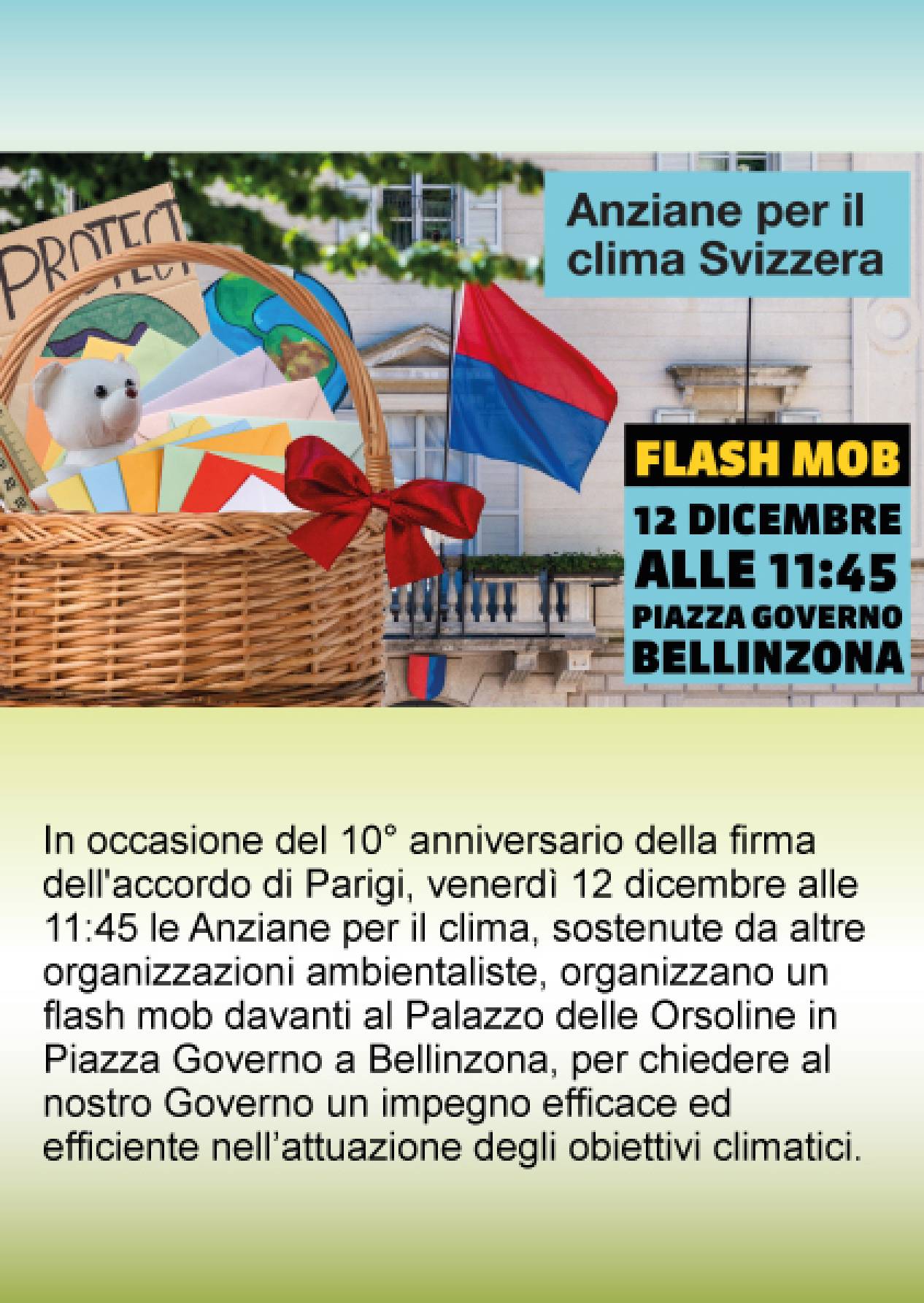 Anziane per il clima