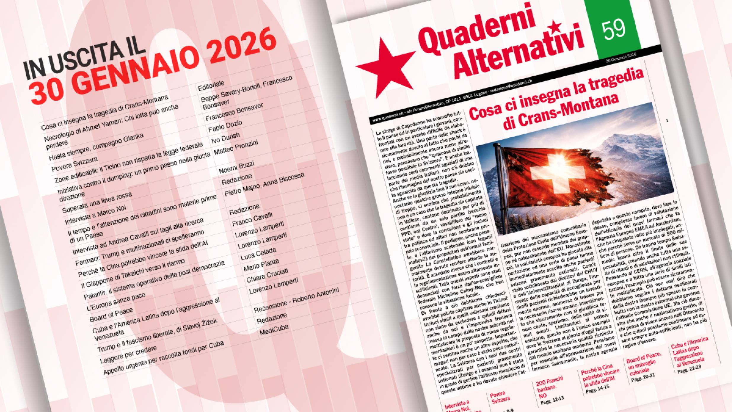 In arrivo il Quaderno 60