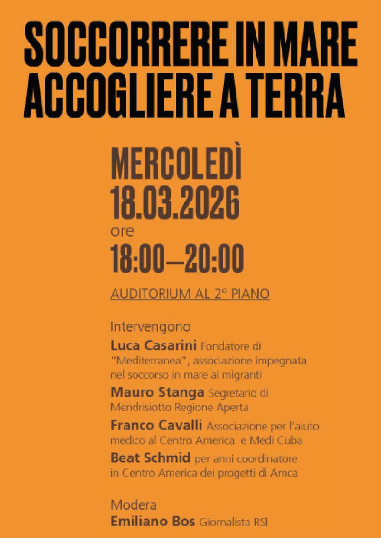 Soccorrere e accogliere