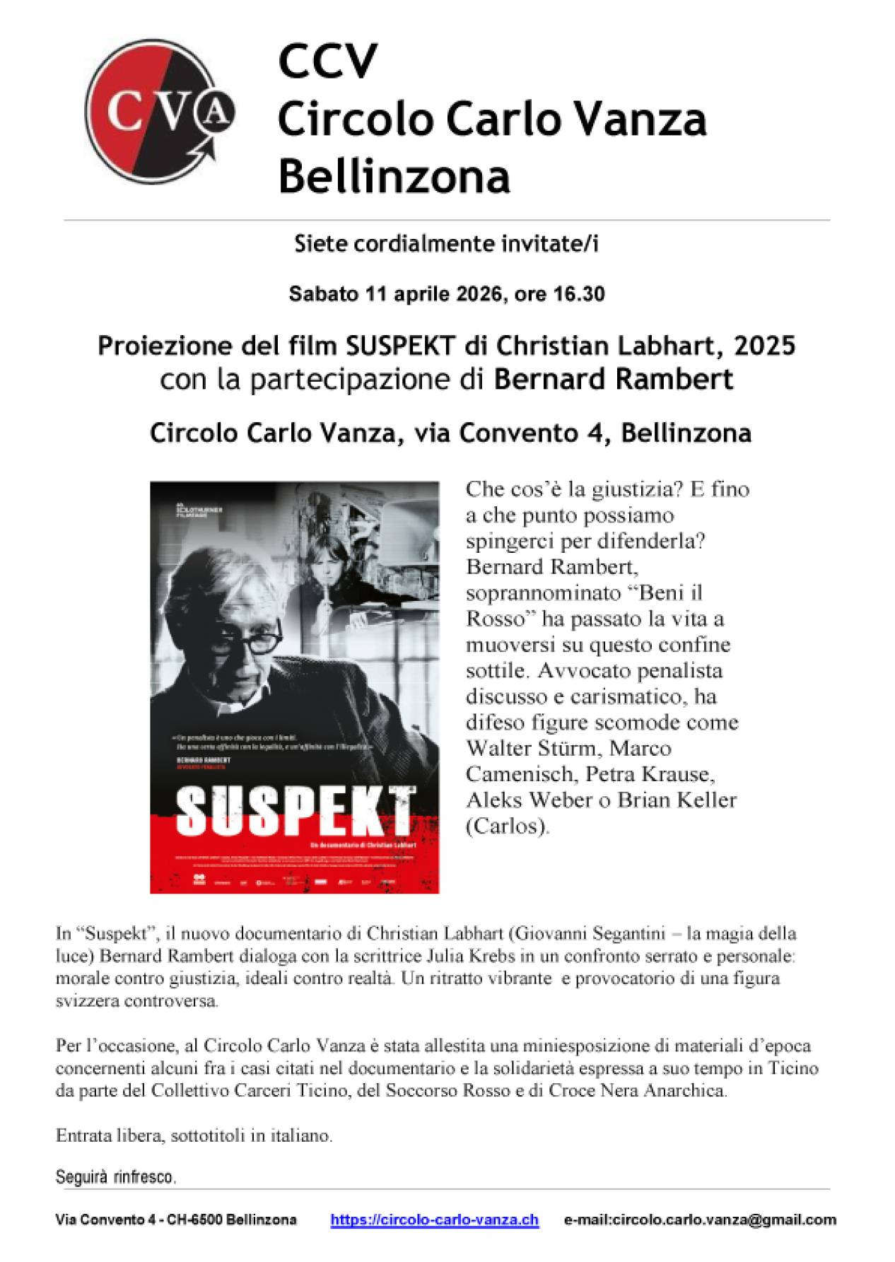 CCV - Cos'é la giustizia?