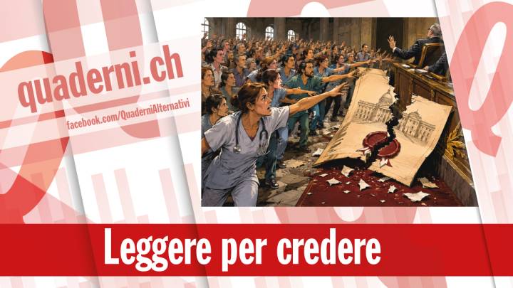 Soprattutto UDC, ma anche Liberali e Centro fregano le/gli infermiere/i!