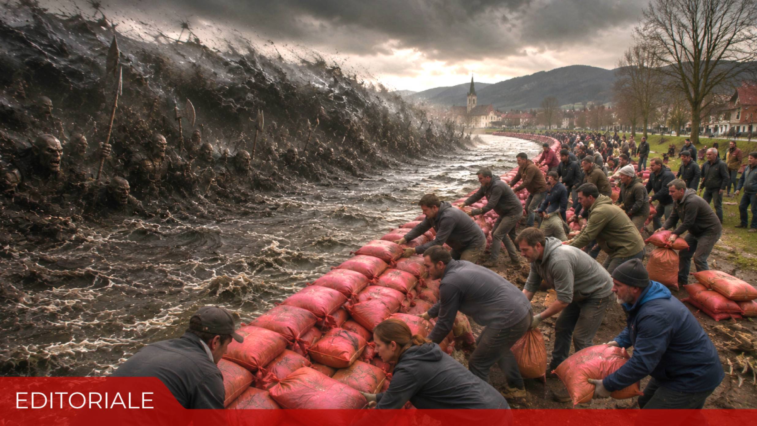 Riscossa rossa contro l’onda nera