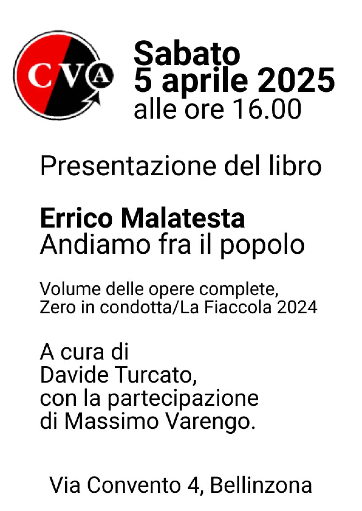 CCV - Errico Malatesta