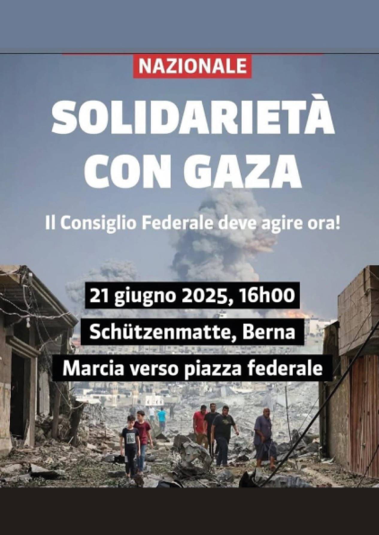 Gaza - Manifestazione nazionale